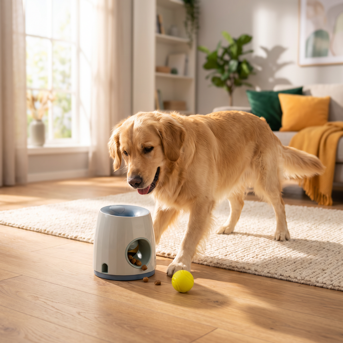 Trixie Dog Activity Ball and Treat - TheNowBox sfeerfoto