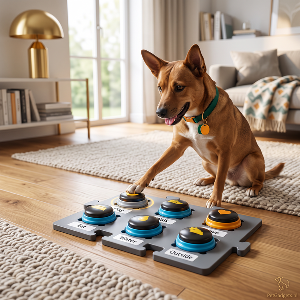 Hunger For Words Talking Pet Button Mat - TheNowBox sfeerfoto