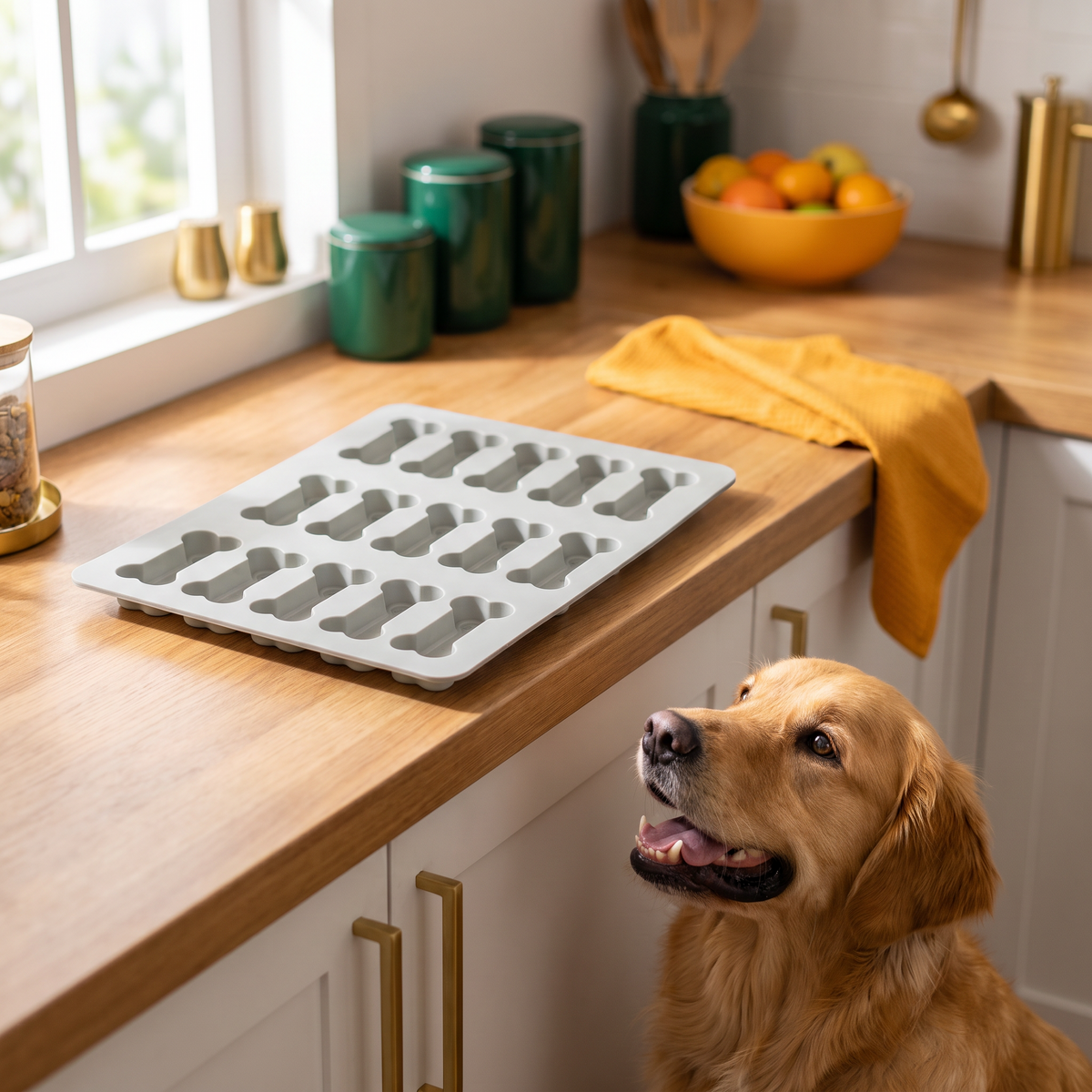 Trixie Bakmat voor dierensnacks botvorm - TheNowBox sfeerfoto