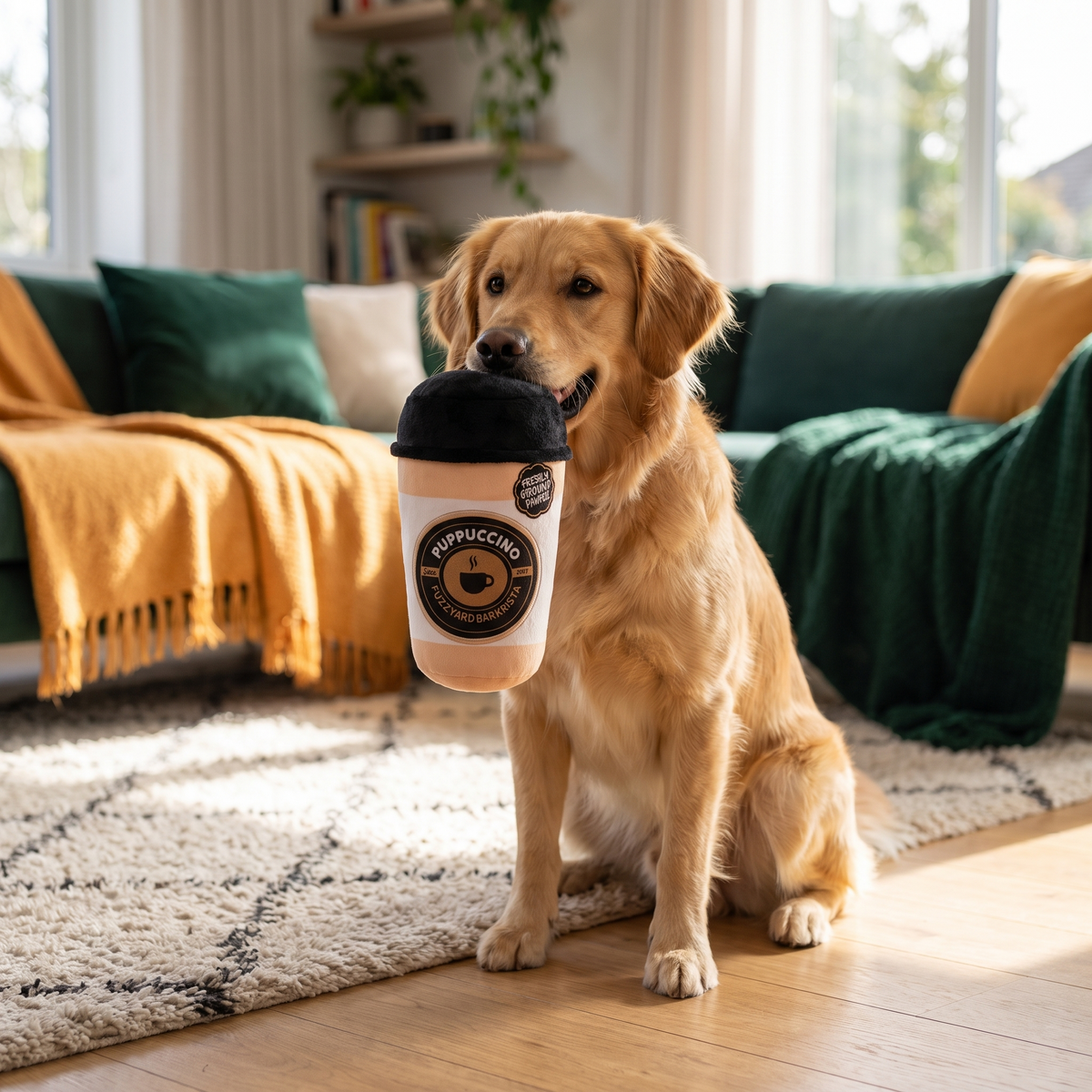 Fuzzyard Barkrista Puppuccino - TheNowBox sfeerfoto