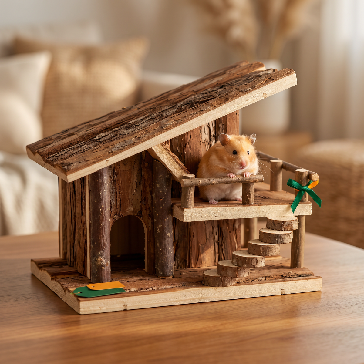 Trixie Huis Jule voor hamsters - TheNowBox sfeerfoto